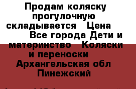 Продам коляску прогулочную, складывается › Цена ­ 3 000 - Все города Дети и материнство » Коляски и переноски   . Архангельская обл.,Пинежский 